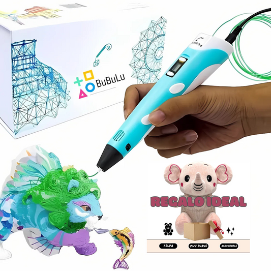 ImaginPen 3D +10 metros de Filamentos GRATIS Y Peluche Elefante REGALO