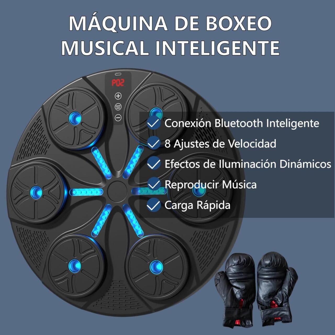 Panel de boxeo inteligente + guantes de regalo incluidos