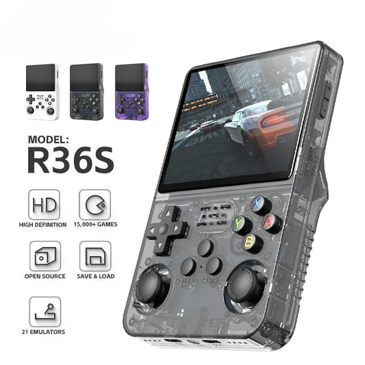 GameVault R36S + Funda Consola